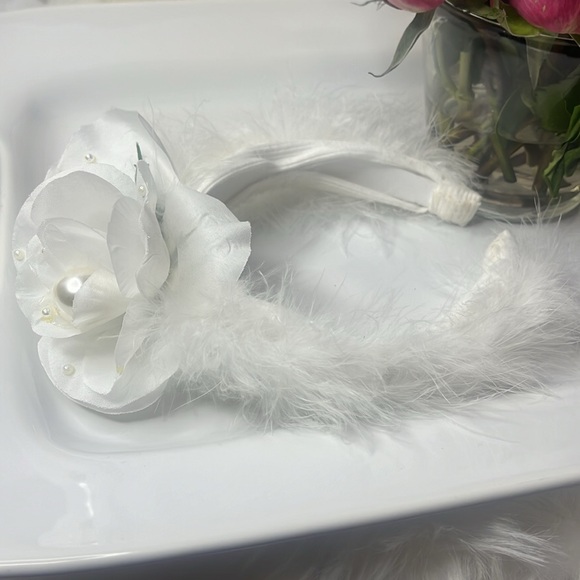FEATHERY PEARL HEADBAND - Picture 6 of 6